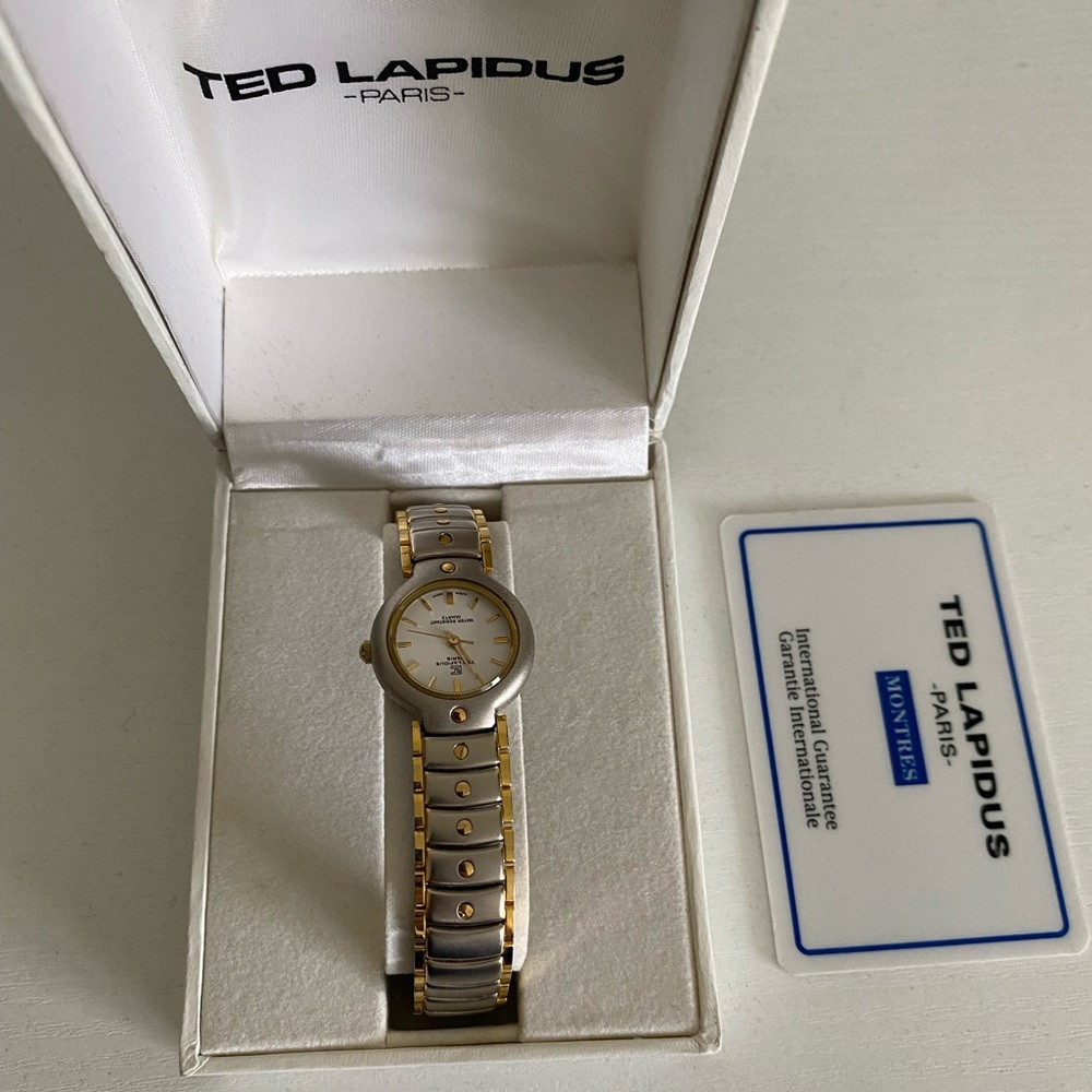 Ted Lapidus Paris Watch